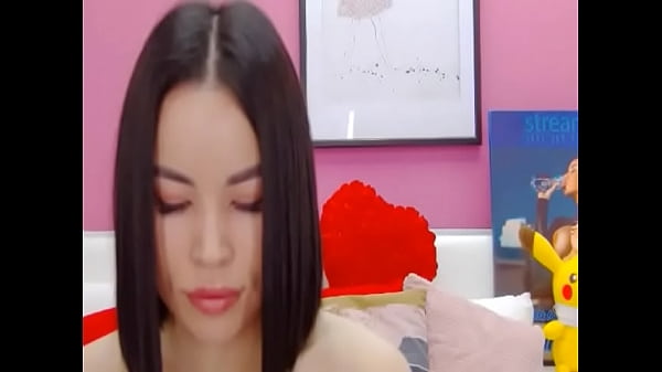 Asian Babe Touches Herself Tenderly