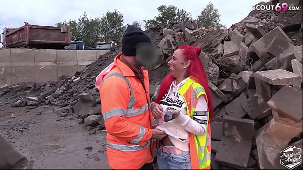 GERMAN TEEN ANNI LET STRANGER FUCK HER OUTSIDE TO MADE DEAL