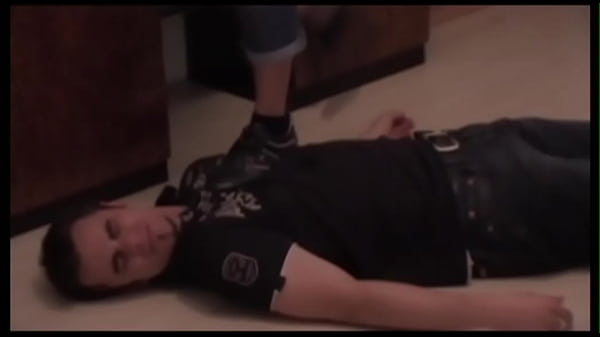 sock trampling bdsm [ Duration: 00:44 ]