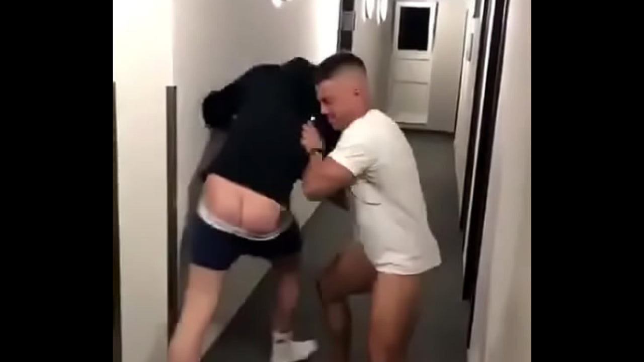 Straight guys fooling around