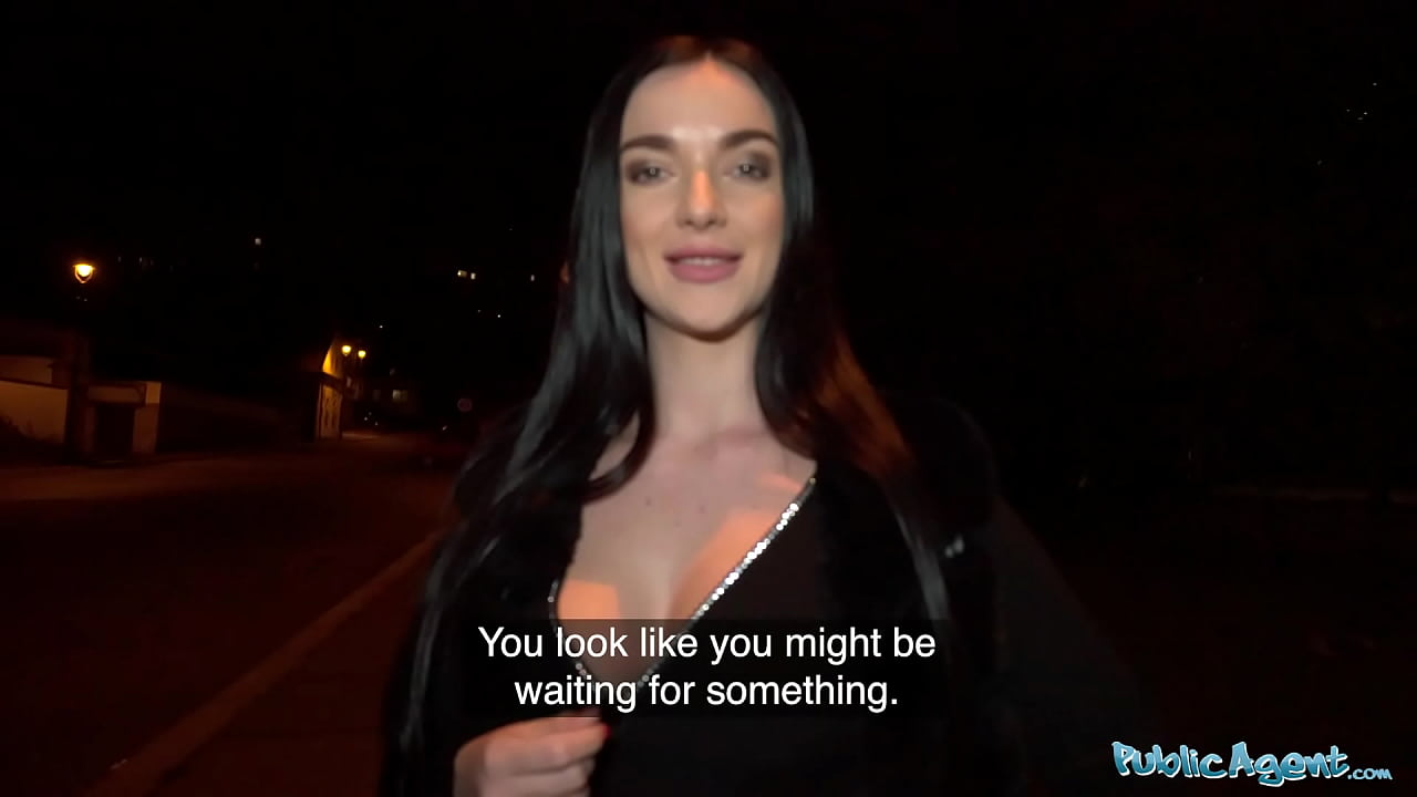 Public Agent Stunning long haired babe fucked in sexy black lingerie -  XVIDEOS.COM