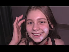 College Cutie Used As A Human Cum Dumpster