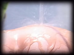 Slut fucking two hard cocks