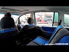 Real Czech Prostitute Takes Money for CAR SEX