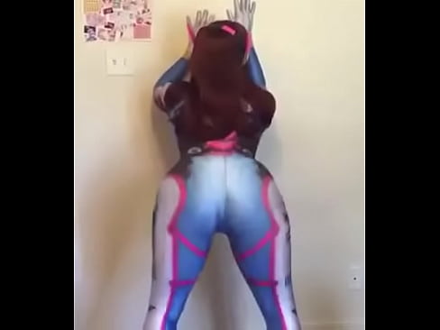 butt Dva cosplay