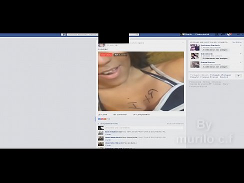 Novinha mostrando peito no Facebook #RXILHA