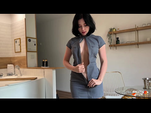 Stranger Lets Me Taste Her Croissant and Swallows Cum Right After Dating in France POV